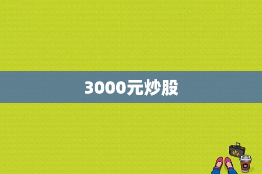 3000元炒股